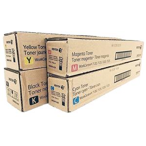 Комплект тонер-картриджей для Xerox серия WC7120 006R01457, 006R01458, 006R01459, 006R01460 Original Xerox